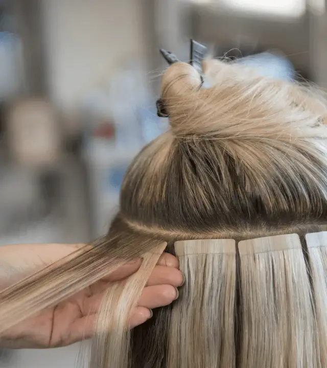 tape in Hair Extension installation